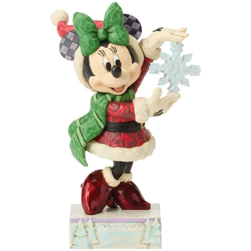 Minnie with Snowflake Figure by Jim Shore