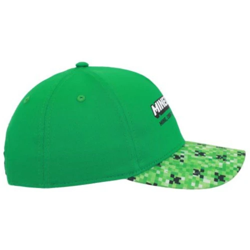 Minecraft Creeper All-Over Print Youth Adjustable Baseball Cap