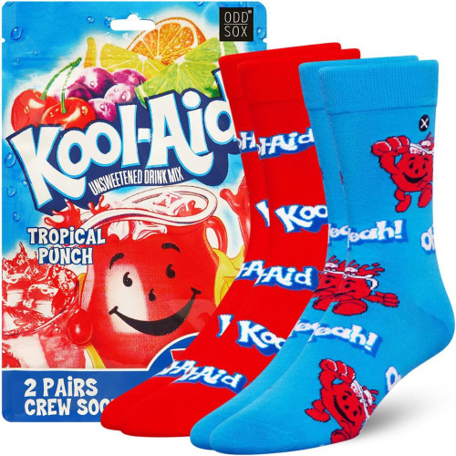Kool-Aid Socks 2 Pack In Gift Box by Odd Sox