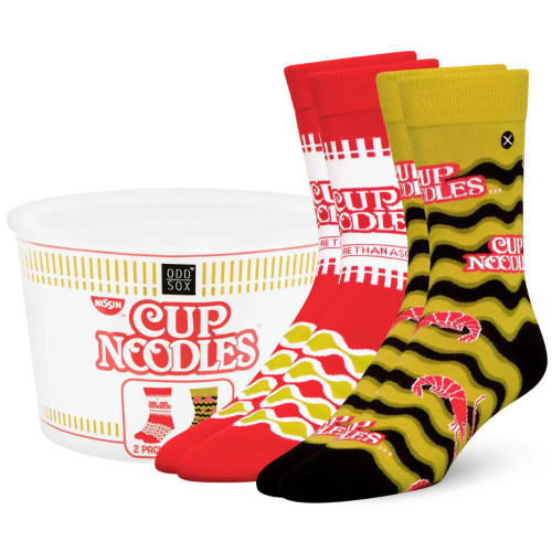 Cup Noodles Socks 2-Pack by Odd Sox