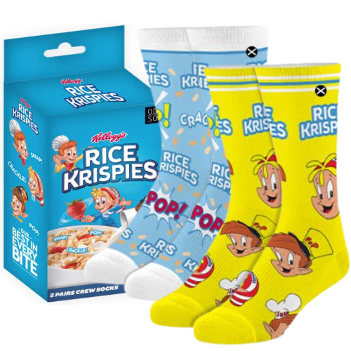 Rice Krispies Socks 2 Pack In Gift Box by Odd Sox