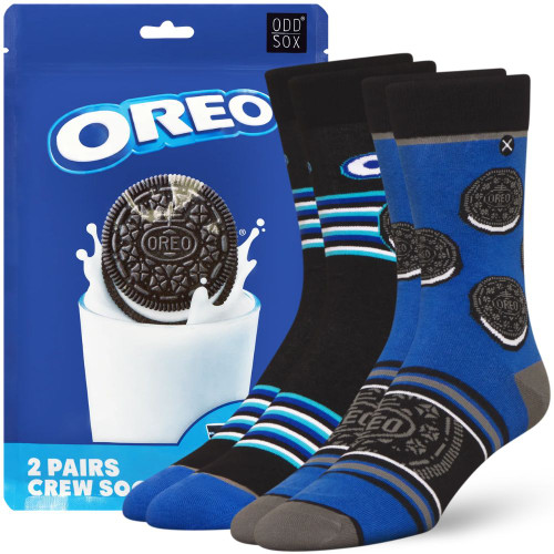 Oreo Socks 2 Pack In Gift Box by Odd Sox