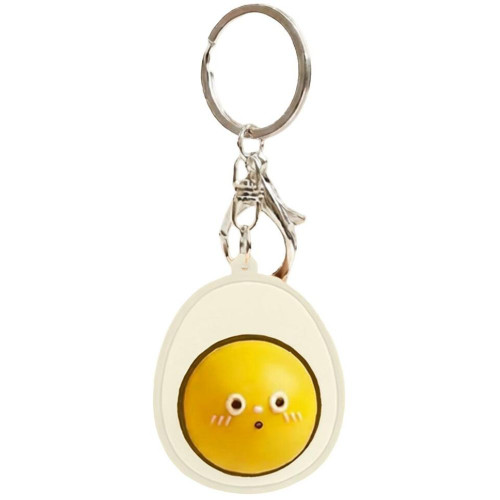Yolk Face Clicker Chumz Fidget Keychain