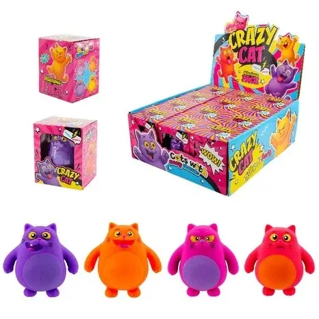 Crazy Cat Stretchy Toy