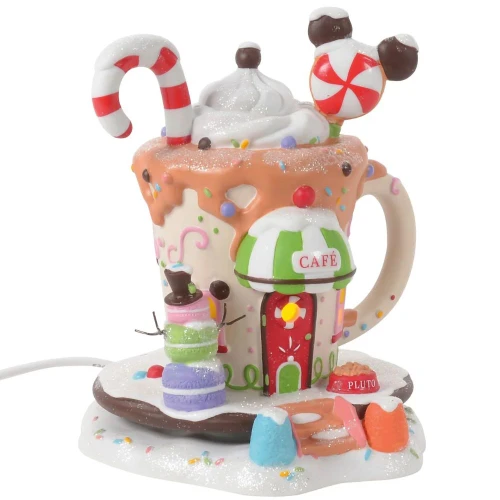 Mickey's Peppermint Cafe - Department 56 Mickey's Peppermint Village