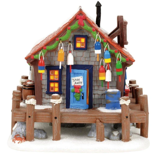 Pete's Crabby Christmas - Department 56 Mickey's Peppermint Village