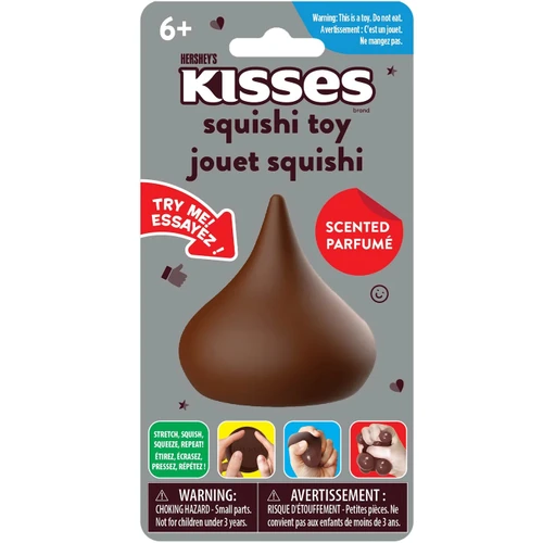 Hershey's Kiss Squishi on Card