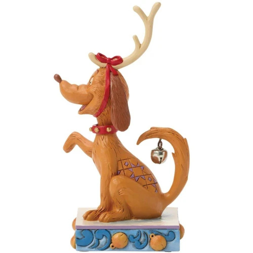 Opposite View - Max with Bell on Tail Figurine Figure by Jim Shore