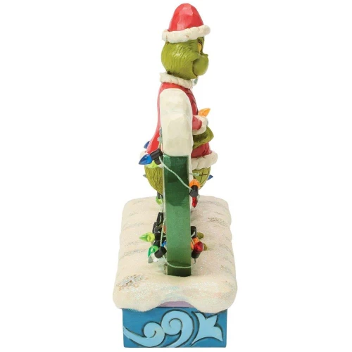 Side View - Grinchy Word Figurine Figure by Jim Shore