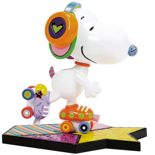 Snoopy Roller Skate Figure  - Peanuts by Britto