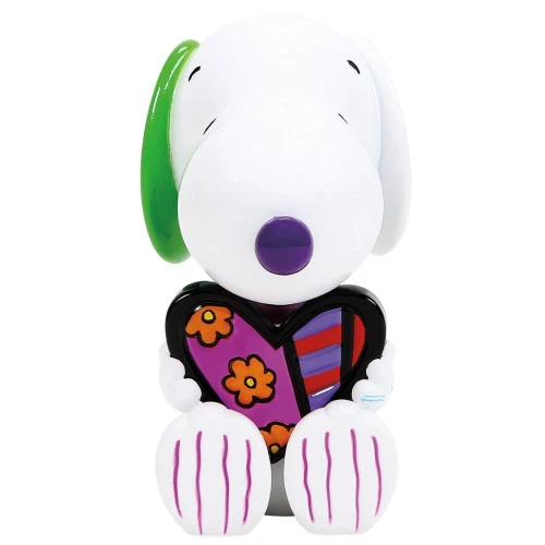 Snoopy Heart Mini Figurine - Peanuts by Britto