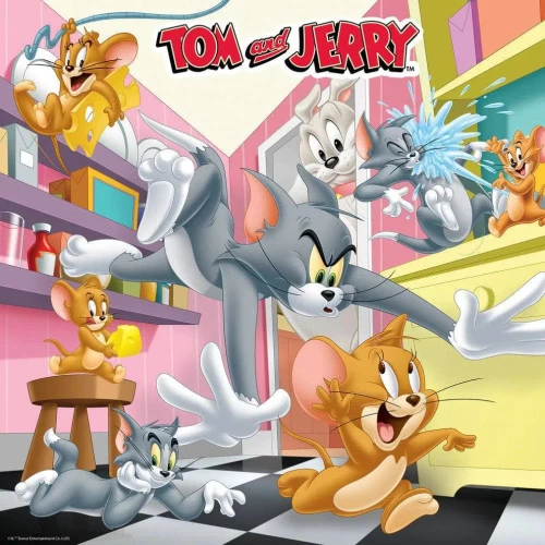 Tom & Jerry 500 Piece Jigsaw Puzzle By MasterPieces