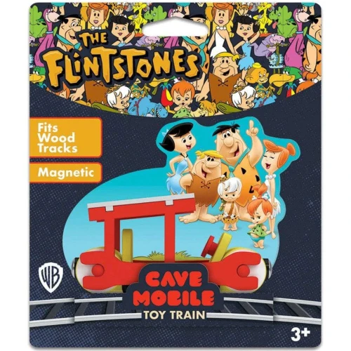 The Flintstones - Cave Mobile Wood Toy Train 
