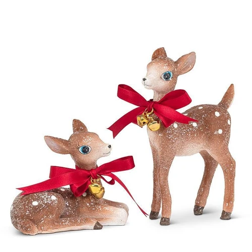 Vintage Deer Set of 2