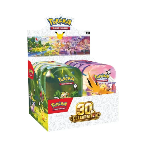 Display: Pokémon TCG: 30th Celebration Mini Tin 