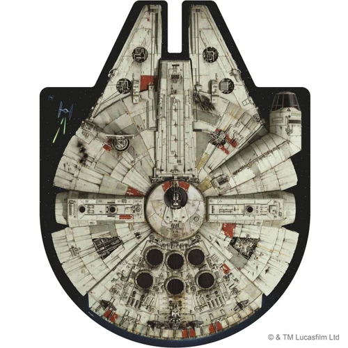 Millennium Falcon Puzzle - Top View