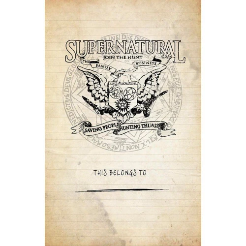 Title Page: Supernatural Journal