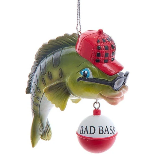 Lodge Bass - Bad Bass Ornament