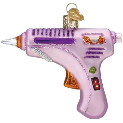 Hot Glue Gun Glass Ornament by Old World Christmas