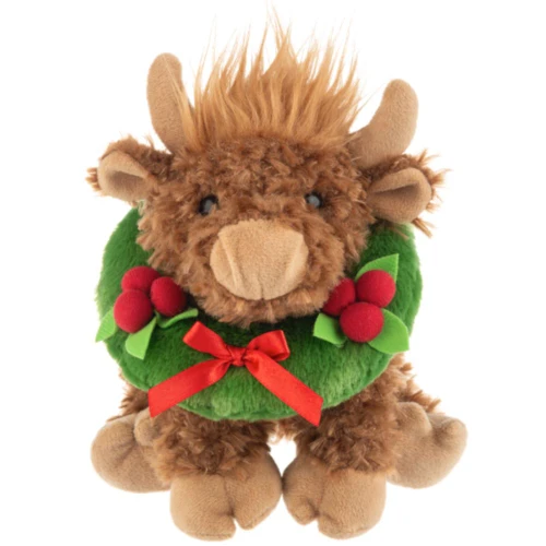 Holly Hooves Highland Cow Plush