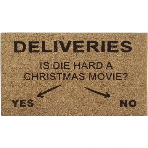 Die Hard Christmas Movie Doormat