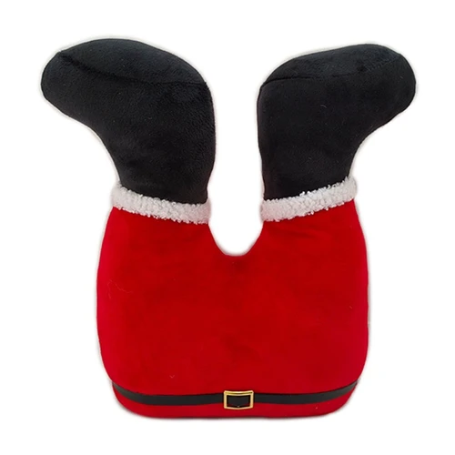 Santa Feet Christmas Door Stop