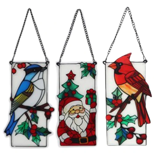 8-Inch Stained Glass Art
