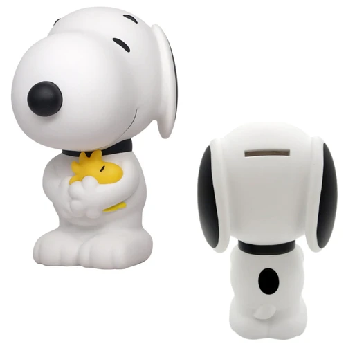 FIGURAL BANK SNOOPY w/ WOODSTOCK