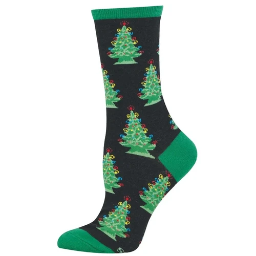 Ceramic Christmas Tree Socks for Women by Socksmith 