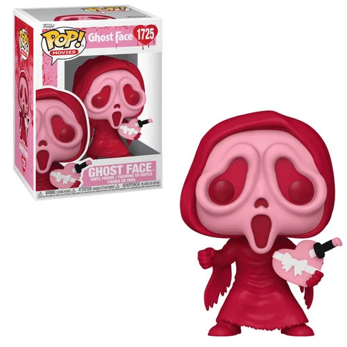 Pop! Ghost Face with Heart Box Valentine