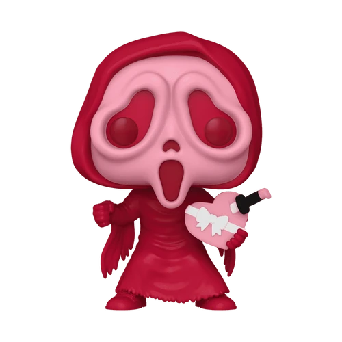 Ghost Face with Heart Box Valentine Funko