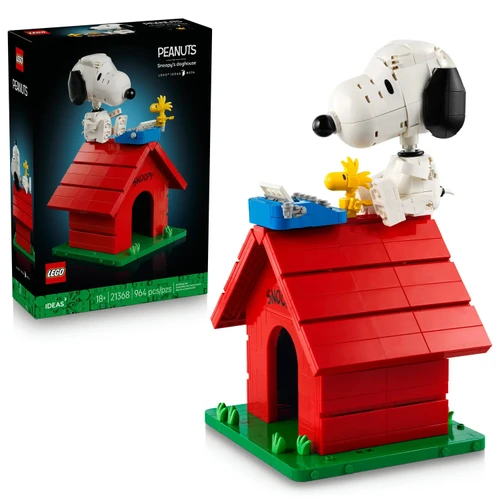 LEGO Ideas Peanuts: Snoopy's Doghouse Building Set