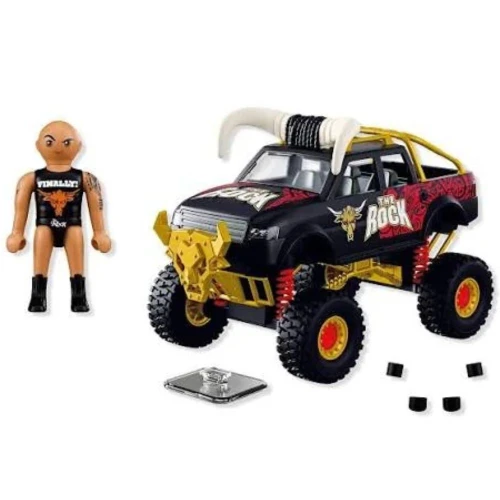 PLAYMOBIL WWE The Rock Monster Truck