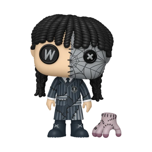 Wednesday Patchwork with Thing Funko