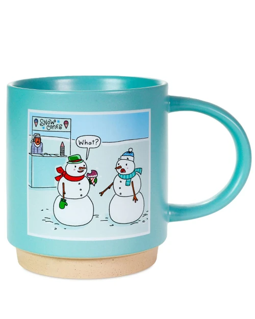 Snow Cone Snowmen Funny 16oz Mug