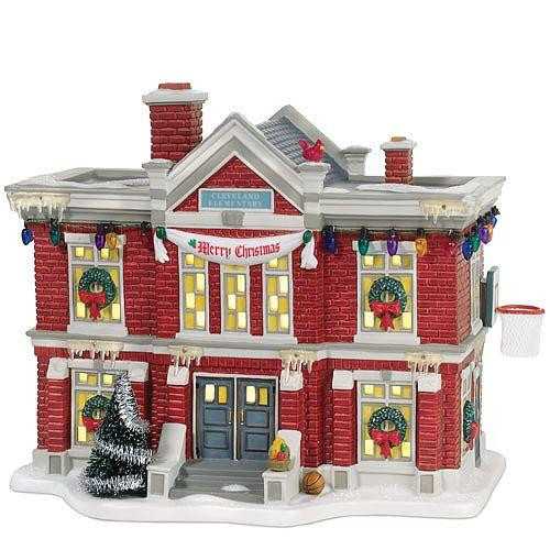 Cleveland Elementary School Department 56 A Christmas Story Village