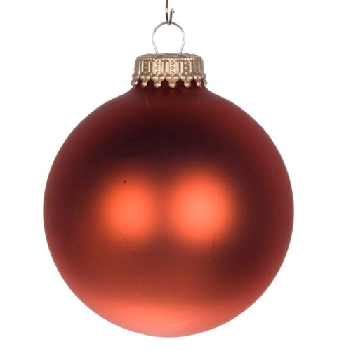 Personalized Christmas Ball Ornament - Red Velvet