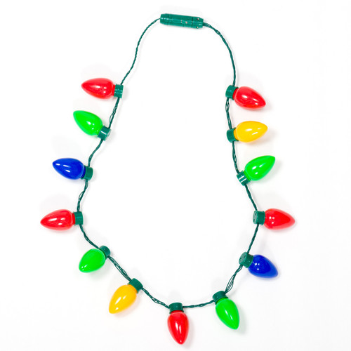 Retro Flashing Big Bulb Necklace