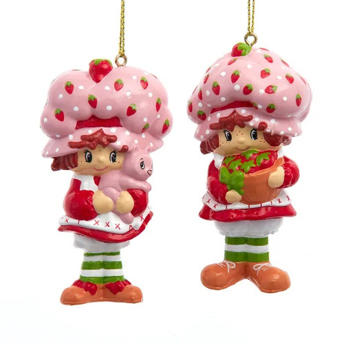 Strawberry Shortcake Christmas Ornaments