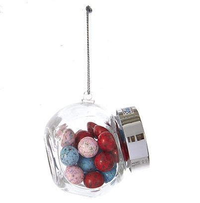 Candy Jar - Gumballs - Ornament
