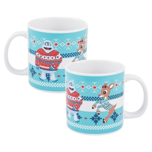 Rudolph and Bumble Ugly Sweater 20 oz Mug Rudolph and Bumble Ugly Sweater 20 oz Mug