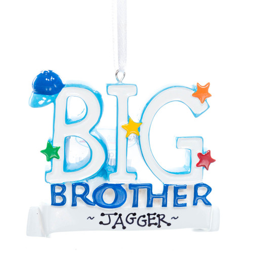 Big Brother Personalized Ornament personalized Big Brother Personalized Ornament personalized