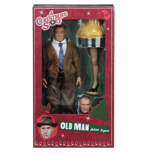 A Christmas Story Clothed Figure – Old Man package front view A Christmas Story Clothed Figure – Old Man package front view