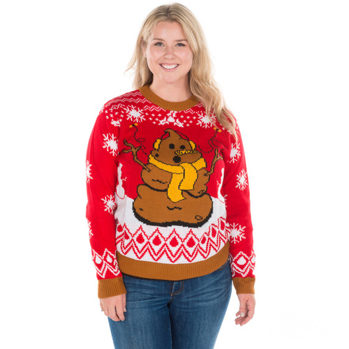Crappy Holidays Sweater on Her
