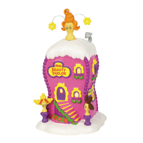 Department 56 The Grinch Who-Ville La La Boutique Front View Department 56 The Grinch Who-Ville La La Boutique Front View