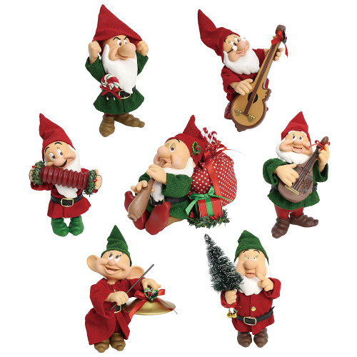 The Seven Dwarfs Christmas Celebrations Figures Complete Set The Seven Dwarfs Christmas Celebrations Figures Complete Set