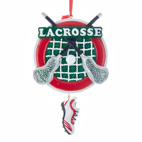 Lacrosse Personalized Ornament