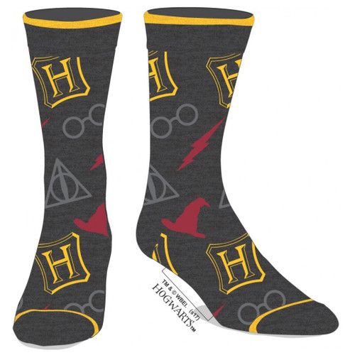 Harry Potter Knit Crew Socks by Bioworld