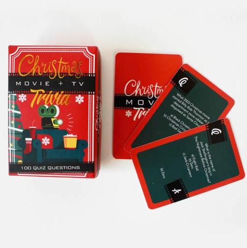 Christmas Movie and TV Trivia Game Contents View