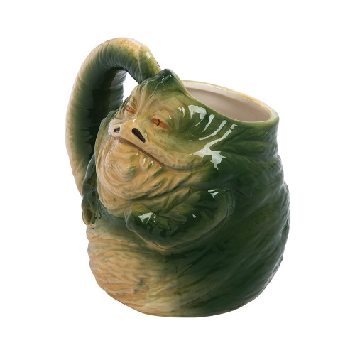 Star Wars Jabba The Hut 20 oz. Sculpted Mug Side View Star Wars Jabba The Hut 20 oz. Sculpted Mug Side View